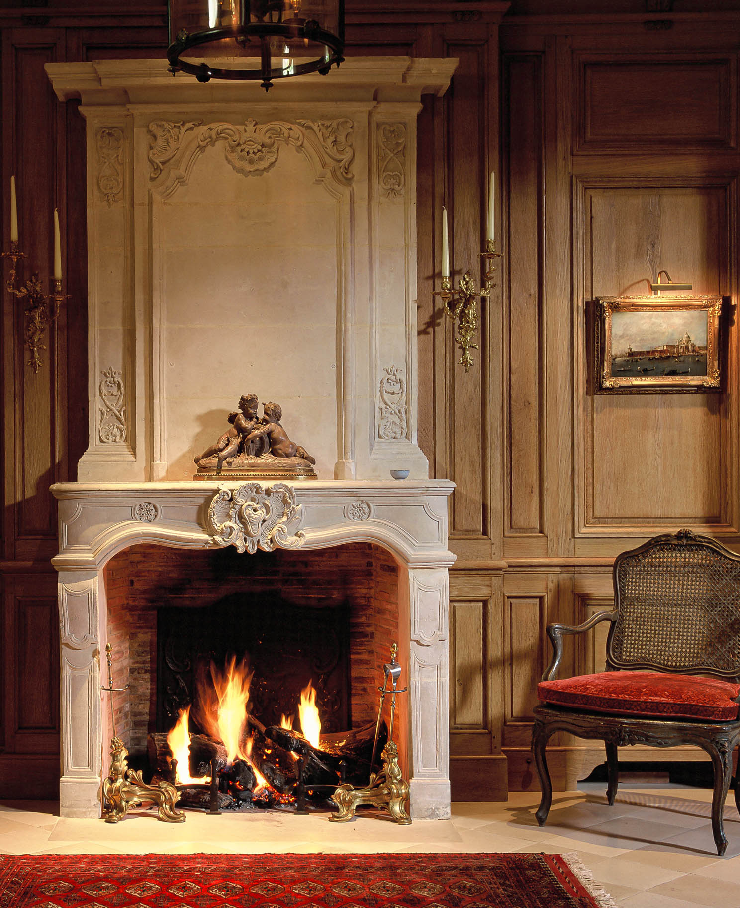 fireplace